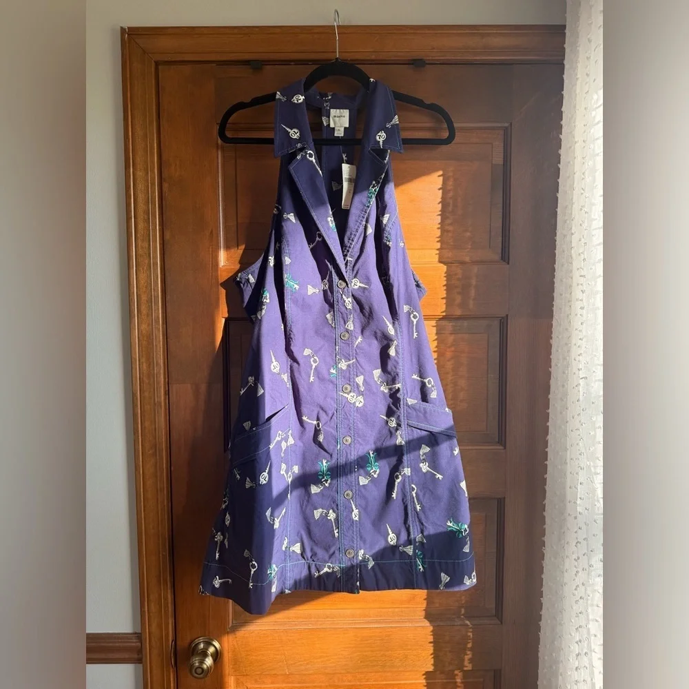Anthropologie The Amelia Collared Mini Dress by Maeve